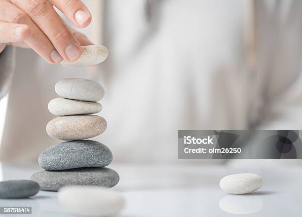 Personal Development Concept Stock Photo - Download Image Now - Stacking, Stone - Object, Layered