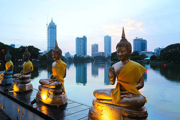 istock Seema Malaka temple on Beira Lake. Colombo, Sri Lanka 587516448