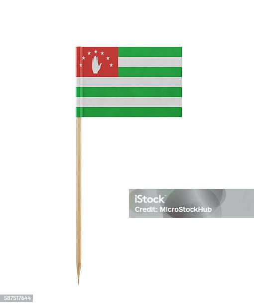 Tiny Abkhazia Flag On A Toothpick Stock Photo - Download Image Now - Abkhazia, Abkhazian Flag, Clip Art