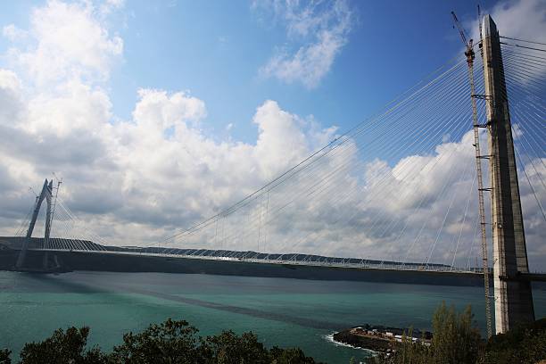 ponte sul bosforo - sultan selim ii foto e immagini stock