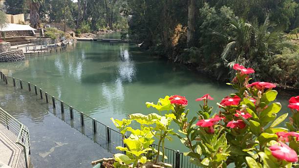 istock baptismal site on the Jordan River in Israel 587519766