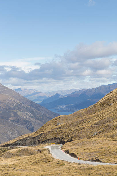 istock Valley on the way to Queens-town, NZ 587521012