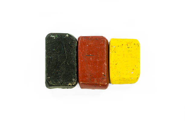 istock Flag of Germany with wax crayon 587522236