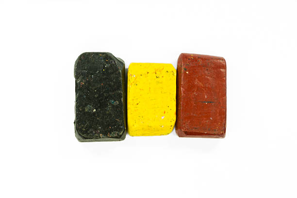 istock Flag of Belgium with wax crayon 587522282