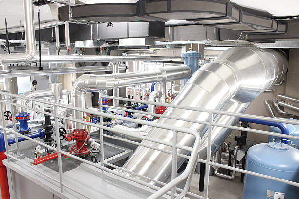 istock Interior of a boiler room 587524254