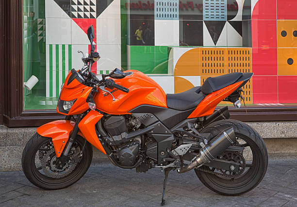 Kawasaki Z750 Stockfoto und mehr Bilder von Motorrad - Motorrad