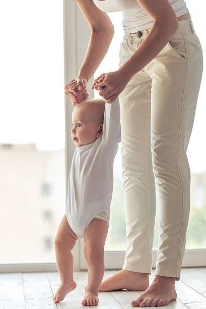 istock Mom and baby 587525400