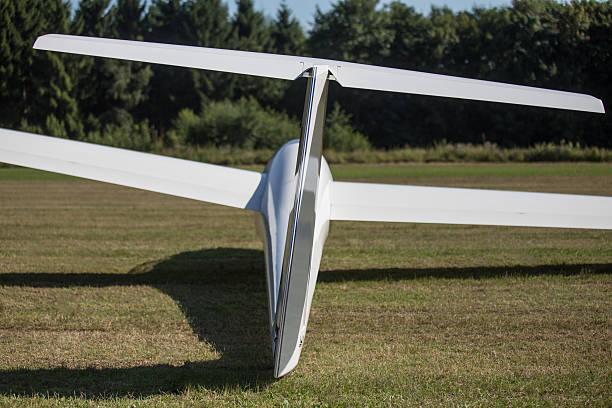 istock sailplane on an airfield 587528142