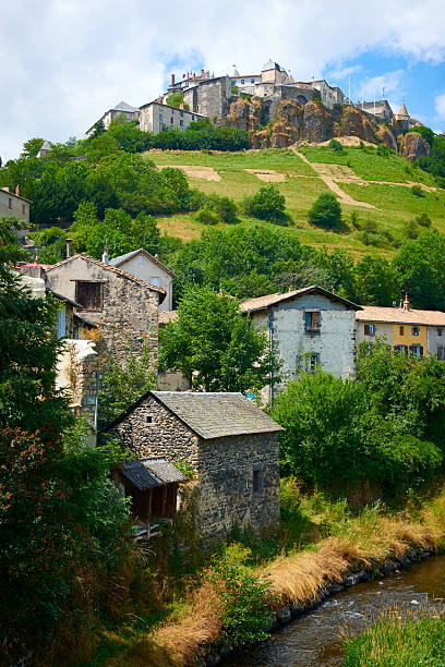 istock French town with old lovely stonehouses 587534330