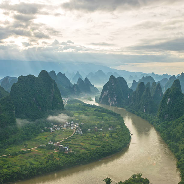 istock China Guilin Messire mountain scenery 587534470