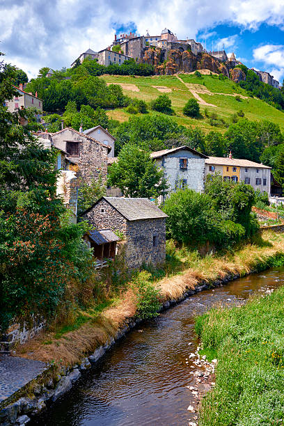 istock French town with old lovely stonehouses 587534570