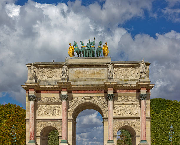 istock Arc de Triomphe du Carrousel in Paris, France 587536968