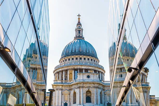 istock St Paul Cathedral seen from One New Change 587540106