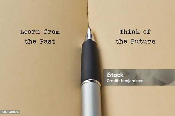 Past And Future Stock Photo - Download Image Now - The Past, Contemplation, Learning