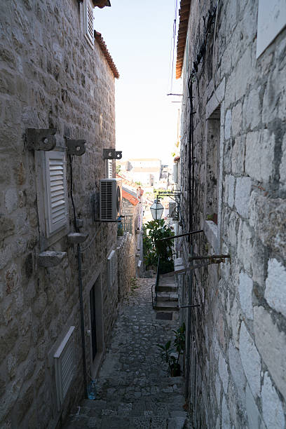 istock on the old streets of Dubrovnik 587542650