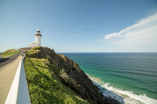 Cape Byron lighthouse is at the most easterly point of the Australian mainland.