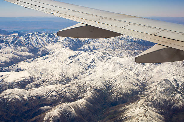 istock Atlas mountains from the plane 587547072