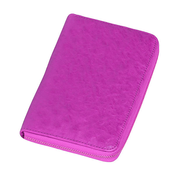 istock Manicure set closed purple case 587776894