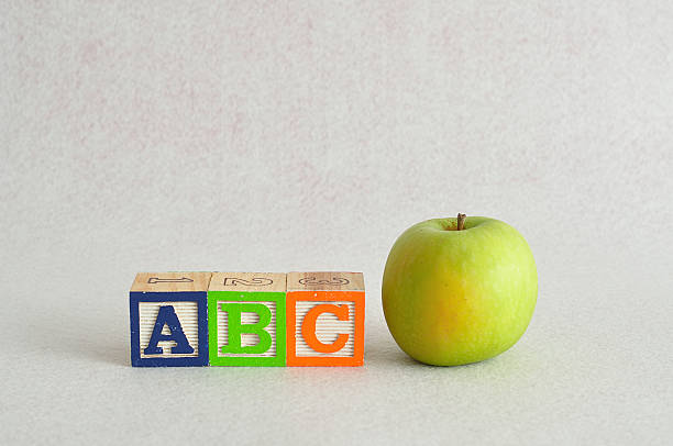 istock ABC with colorful alphabet blocks isolated against a white backg 587776954