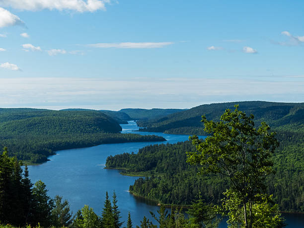 istock Lake La Mauricie NP, Canada 587777362
