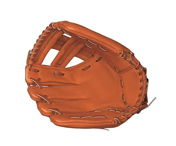 Photo of leather baseball glove