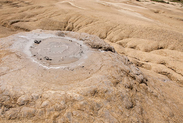 istock Muddy Volcanoes Reservation in Romania - Buzau - Berca 587781154