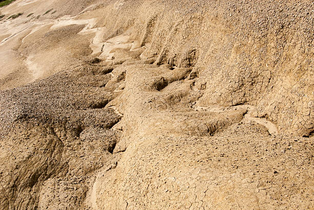 istock Mud Volcanoes - Texture and eruption -Romania, Buzau, Berca 587781184
