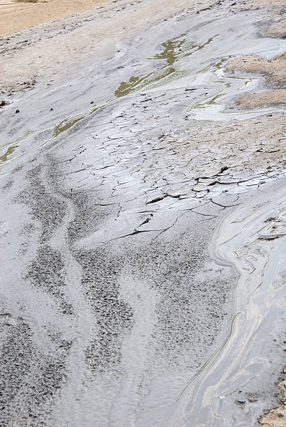 istock Mud Volcanoes - Texture and eruption -Romania, Buzau, Berca 587781266