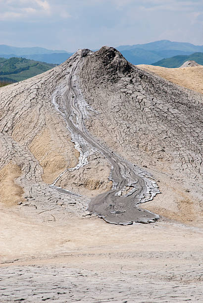 istock Muddy Volcanoes Reservation in Romania - Buzau - Berca 587781342