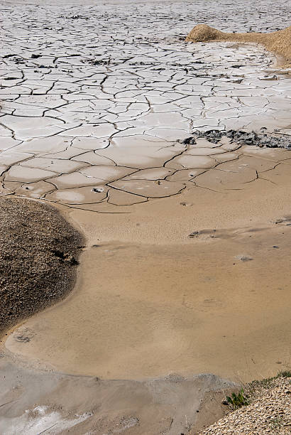 istock Mud Volcanoes - Texture and eruption -Romania, Buzau, Berca 587781402