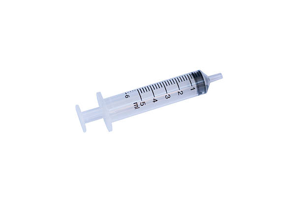 strzykawka na białym tle - syringe injecting surgical needle medical injection zdjęcia i obrazy z banku zdjęć