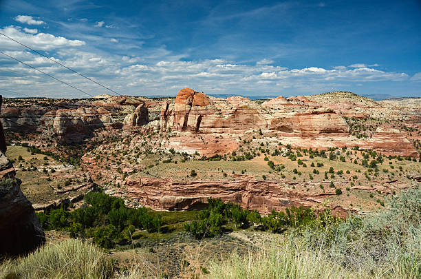 Grand Staircase National Monument Grand Staircase National Monument landscape near Escalante, Utah escalante stock pictures, royalty-free photos & images