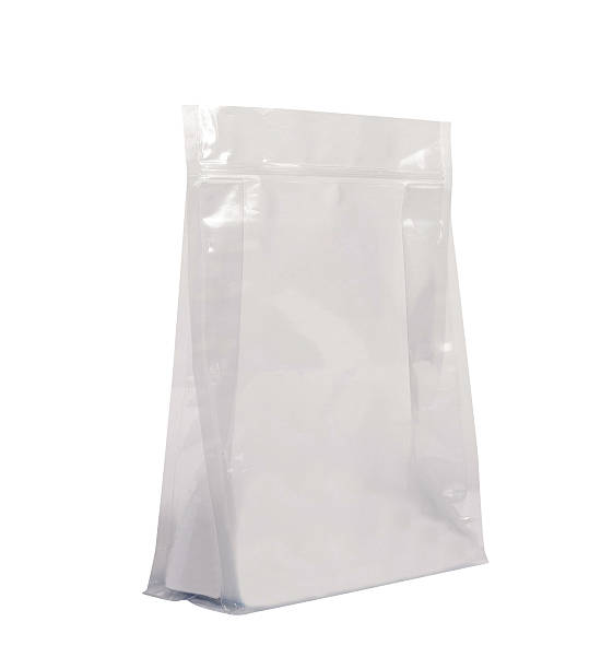 istock White Mock Up Blank Foil Food Bag 587784826