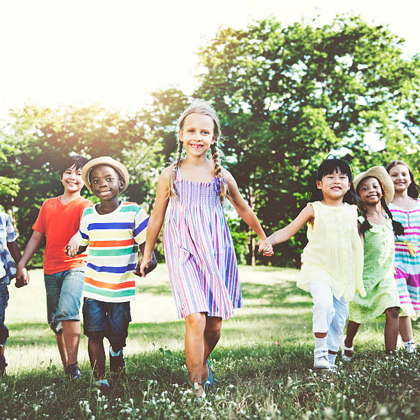 istock Children Friendship Togetherness Smiling Happiness Concept 587786802