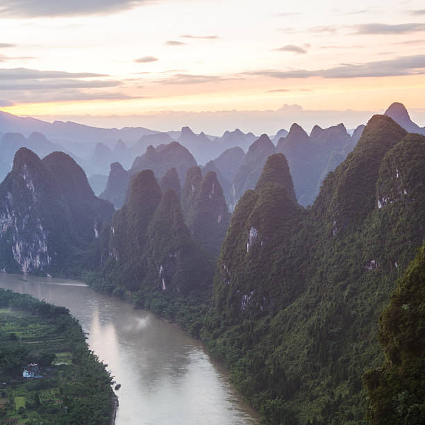 istock China Guilin Messire mountain scenery 587787620