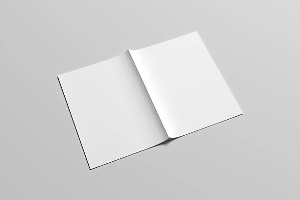 istock A4 Portrait Catalog / Magazine Mock-Up - Perfect Binding. Illustration 587787834