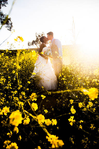 istock Bride and Groom Kissing 587788012