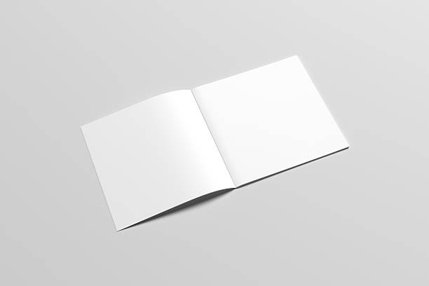 istock A4 Landscape Catalog / Magazine Mock-Up - Saddle Stitch. Illustration 587788202