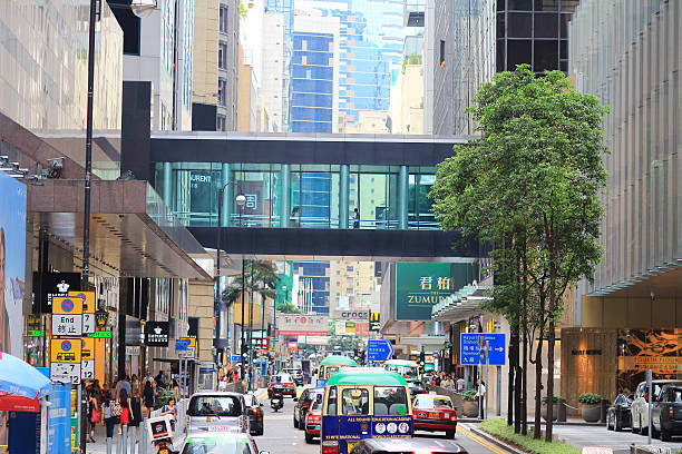 istock Queen's Road, central, hong kong 2016 587795034