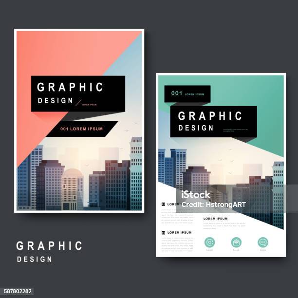 Modern Brochure Design Stock Illustration - Download Image Now - Template, Pattern, Brochure