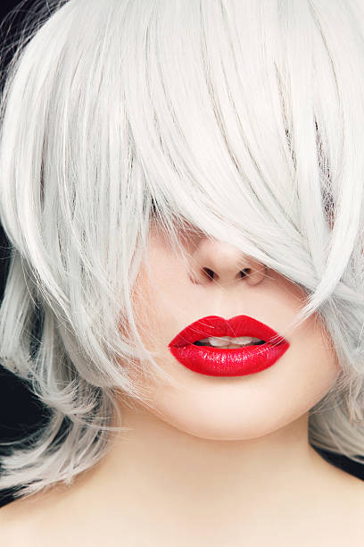 545 White Hair Wig Stock Photos, Pictures & Royalty-Free Images - iStock | White  wig