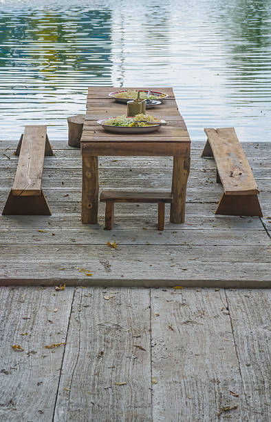 istock riverside restaurant seats and tables 587806652