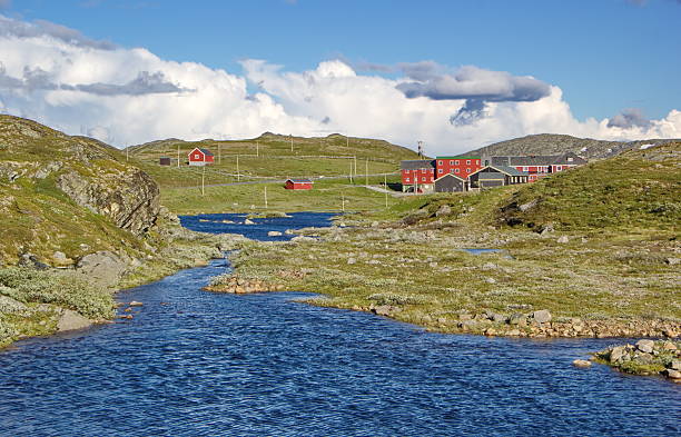 istock sunny summer day on lake Bygdin, Norway 587811780
