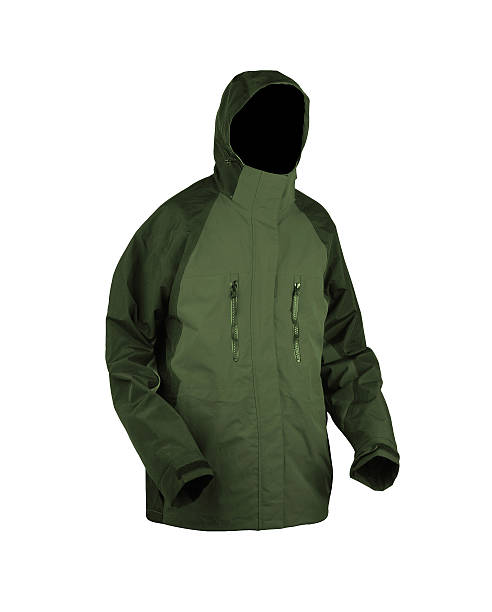 istock Green male winter jacket 587818996