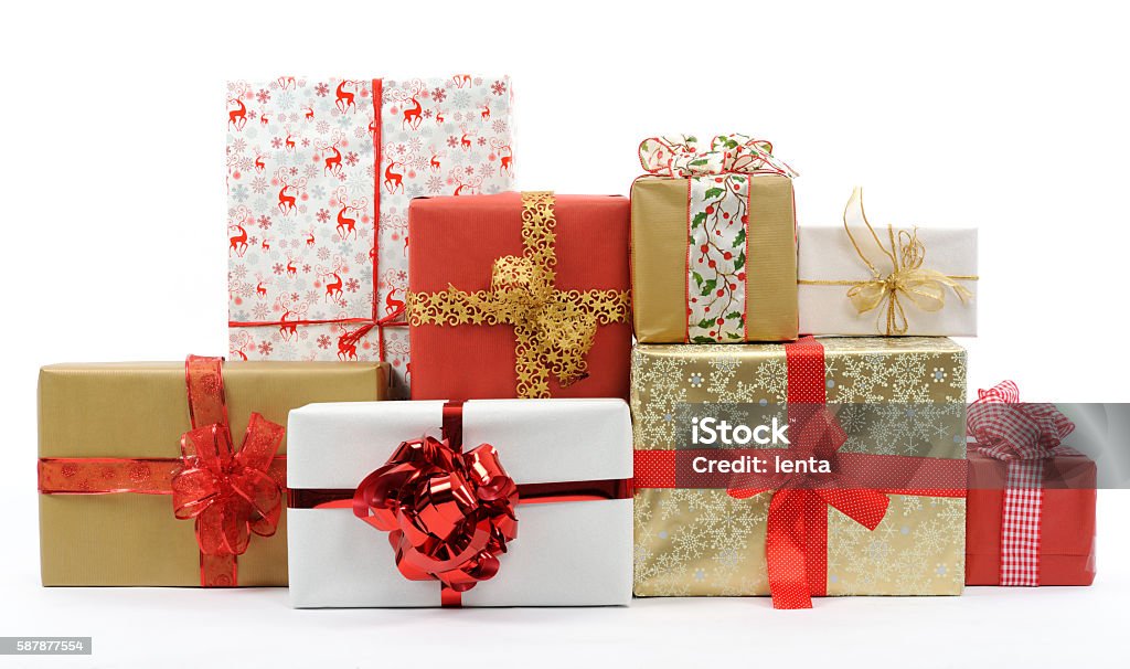 Regalos de Navidad - Foto de stock de Regalo de navidad libre de derechos