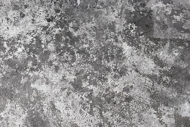 istock Polished old grey concrete floor, background 587889060