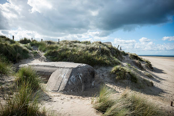 Skagen, Denmark ii world war bunker on the beach
