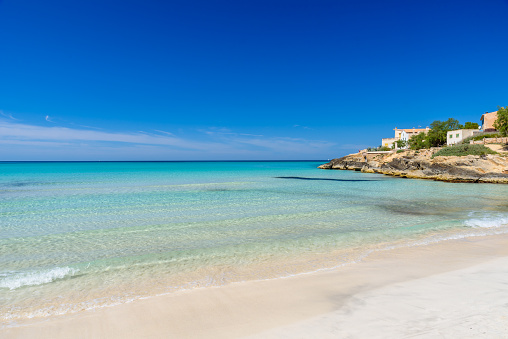Playa Es Trenc - hermosa costa de Mallorca, España photo