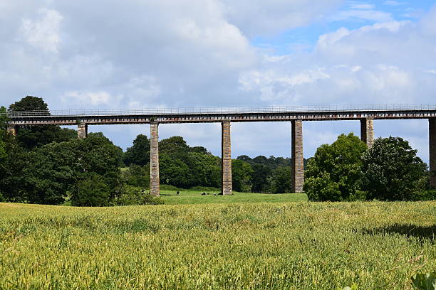 istock Railway viaduct over the River Ayr 587932148