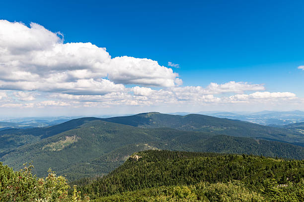 istock Panorama of the Beskidy Mountains 587936814